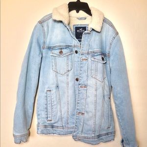DENIM HOLLISTER JACKET